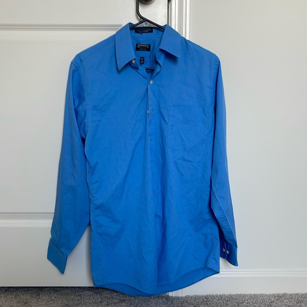 Men’s Small 32/33 Arrow Fitted Dress Shirt